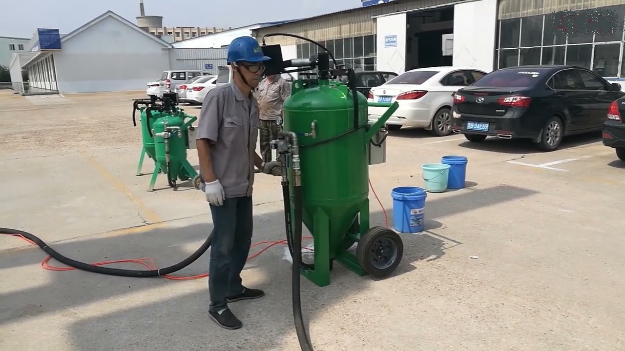 Transform Surfaces Effortlessly with Dustless Blasting Technology