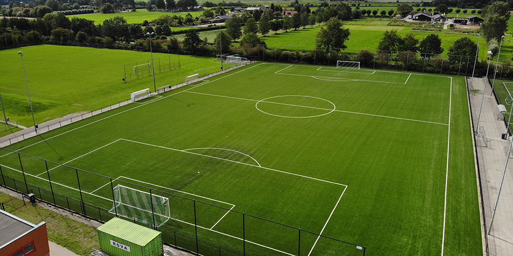 Varieties of Artificial Turf Used in Football Fields