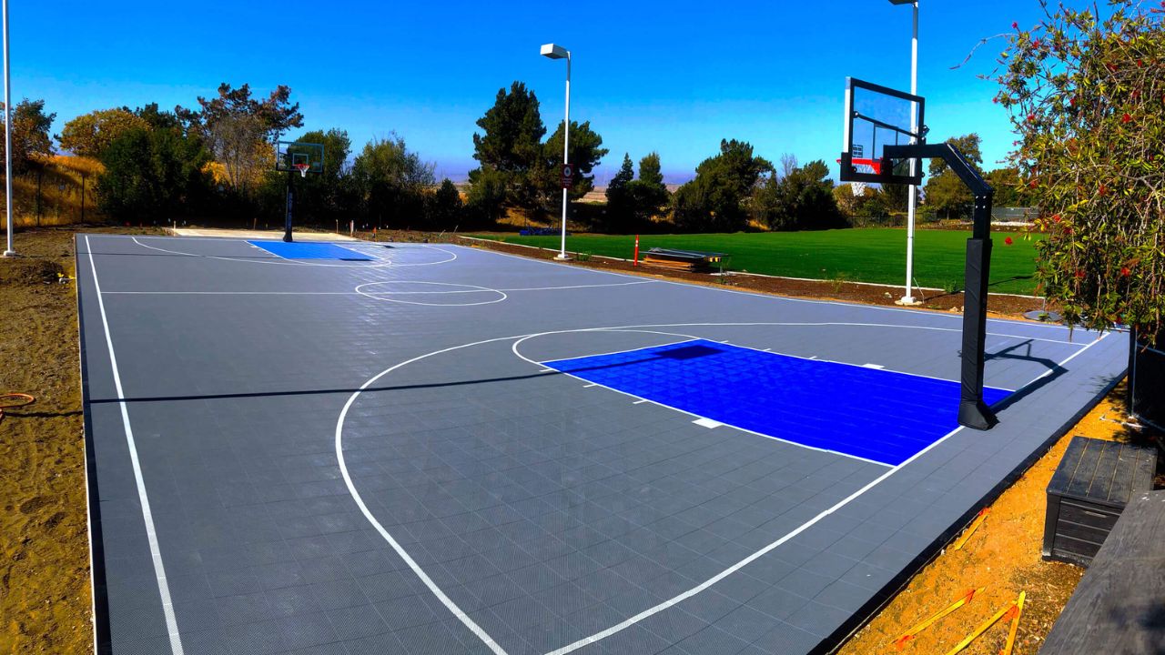 Custom Sports Court Construction and Flooring Kits by ModuCourts